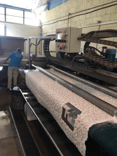 ניקוי שטיח במפעל 4